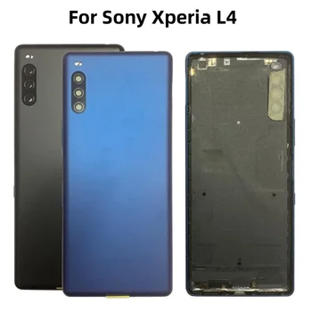 За Sony Xperia L4 Задния капак на отделението за батерията Корпус Задната врата на Нов Калъф За Sony L4 Задния капак на отделението за батерията Подмяна на XQ-AD52 XQ-AD51