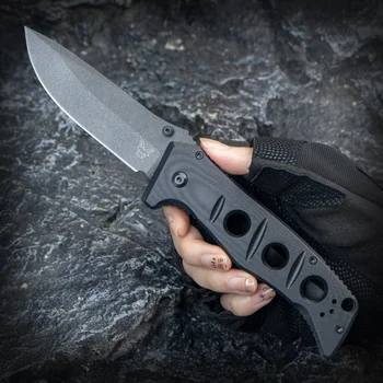 Ножове BM 275 ADAMAS ЧЕРНО G10 Bench CPM CRUWEAR Стомана С Черно Покритие Сгъваем Нож С Острие Открит EDC джобни Ножчета за Самозащита