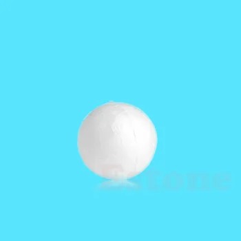 367A Бял пенопластовый топка Лъскав стиропор Кръгли полистирен топки за DIY Arts Занаятите
