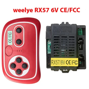 Приемник За Weelye RX57 6V 12V TX10 RC TX20 RC 6V RX57 12V X10 CE/FCC Детски електрически автомобил 2,4 G Bluetooth Предавател Блок за Управление