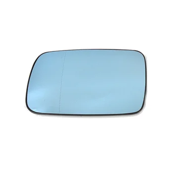 1 Чифт Автомобилни Огледала за Обратно виждане От Страна на Врати, Сини Стъклени Лещи С Подгряване за BMW E46 E65 E66 E67 2001-2008 51167028427 51167028428