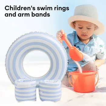 Детски пръстен за плуване, Надуваеми играчки, Пръстен за плуване, Детски кръг за гмуркане, Оборудване за игри в басейна, на плажа, Летни играчки